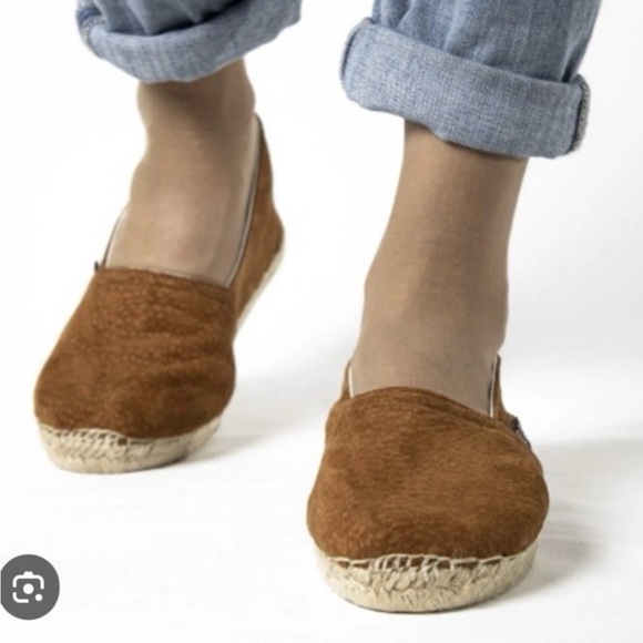 Alpargatas de Cuero De Carpincho Mocasines Casual Zapatos Toms Shoes Leather - Picture 1 of 3